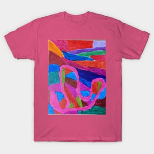 Pibk abstract curves T-Shirt